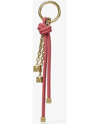Michael Kors - Mk-Tone And Speckled Cord Bag Charm - Lyst