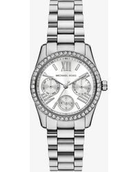Michael Kors - Mk Mini Lexington Pavé-Tone Watch - Lyst