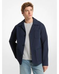 Michael Kors - Mk Cotton-And-Linen Blend Chore Coat - Lyst