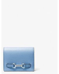 Michael Kors - Carson Small Pebbled Leather Wallet - Lyst