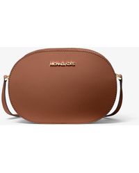 Michael Kors Harrison Sac à dos en cuir Saffiano Taille M, Gland de