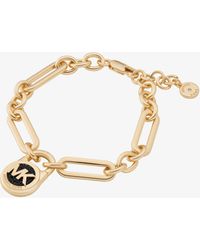 Michael Kors - Pavé Lock Bracelet - Lyst