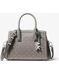 MICHAEL Michael Kors - Mk Laila Extra-Small Signature Logo Crossbody Bag - Lyst