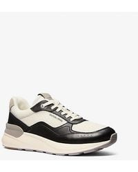 Michael Kors - Trevor Mixed-Media Trainer - Lyst