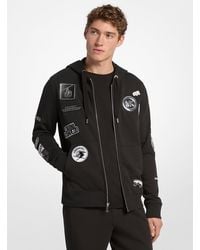 Michael Kors - Mksudadera De Algodón Con Capucha Y Cremallera - Lyst