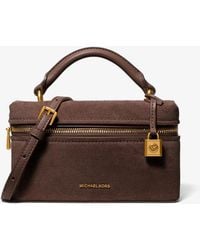 Michael Kors - Mk Jana Extra-Small Leather Convertible Crossbody Bag - Lyst