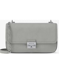 MICHAEL Michael Kors - Mk Tribeca Large Pebbled Leather Shoulder Bag - Lyst