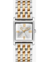 Michael Kors - Petite Georgie Two-Tone Watch - Lyst