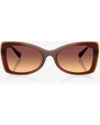 Michael Kors - Malaga 53Mm Gradient Butterfly Sunglasses - Lyst