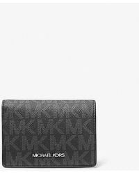 Michael Kors - Jet Set Medium Signature Logo Wallet - Lyst