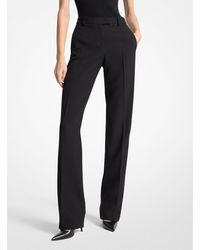 Michael Kors - Mk Double Crepe Sablé Tuxedo Trousers - Lyst