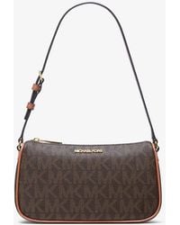 Michael Kors Outlet - Mk Pochette Jet Set Media Con Logo - Lyst