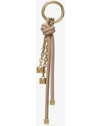 MICHAEL Michael Kors - Mk-Tone And Speckled Cord Bag Charm - Lyst