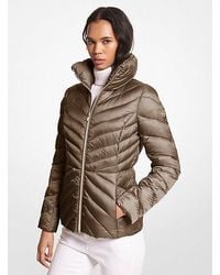 Michael Kors - Quilted Nylon Packable Puffer Jacket - Lyst