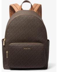 MICHAEL Michael Kors - Mk Tanner Large Signature Logo Backpack - Lyst