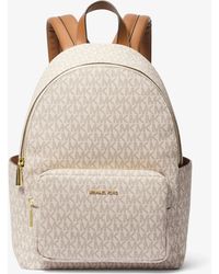 MICHAEL Michael Kors - Mk Tanner Medium Signature Logo Backpack - Lyst