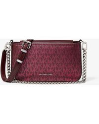 MICHAEL Michael Kors - Mkpochette Transformable Bryant Pequeño Con Logotipo Metalizado - Lyst