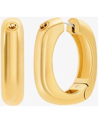 Michael Kors - Square Hoop Earrings - Lyst