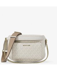 Michael Kors - Slater Medium Signature Logo Sling Pack - Lyst