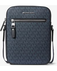Michael Kors - Varick Logo Flight Bag - Lyst