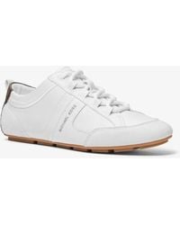 Michael Kors - Keely Leather Trainer - Lyst