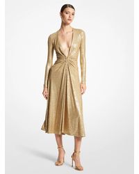 Michael Kors - U-Wire Midi Dress - Lyst