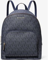 Michael Kors Outlet - Mk Zaino Connie Medio Con Stampa Logo - Lyst