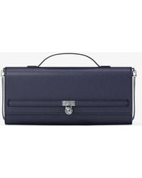 MICHAEL Michael Kors - Mk Hamilton Moderne Medium Leather Convertible Clutch - Lyst