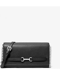 Michael Kors - Carson Large Pebbled Leather Convertible Crossbody Bag - Lyst