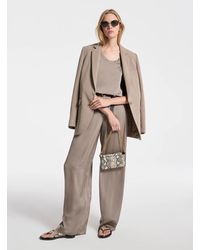 MICHAEL Michael Kors - Mk Satin Racerback Vest - Lyst