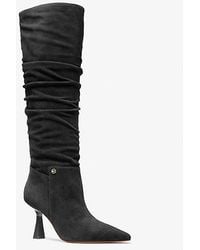 Michael Kors - Amali Suede Boot - Lyst