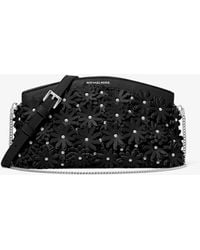MICHAEL Michael Kors - Mk Athena Floral Appliqué Convertible Clutch - Lyst