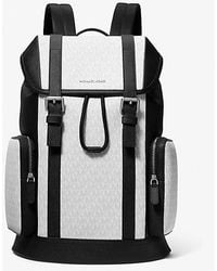 Michael Kors - Hudson Signature Logo Backpack - Lyst