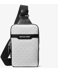 Michael Kors - Cooper Medium Signature Logo Sling Pack - Lyst