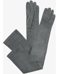 Michael Kors - Suede Opera Gloves - Lyst
