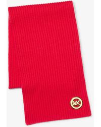 Michael Kors - Ribbed Wool Scarf - Lyst