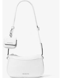 Michael Kors - Jet Set Medium Pebbled Leather Crossbody Bag With Case For Apple Airpods Pro® - Lyst