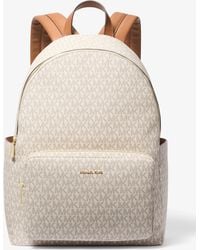 MICHAEL Michael Kors - Mk Tanner Large Signature Logo Backpack - Lyst