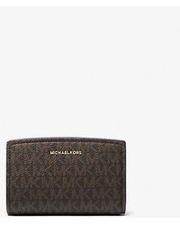 Michael Kors - Bryant Medium Signature Logo Wallet - Lyst