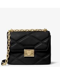 Michael Kors - Serena Small Quilted Crossbody Bag - Lyst