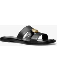 MICHAEL Michael Kors - Erin Flat Sandals - Lyst