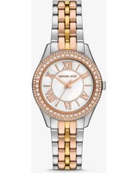 Michael Kors - Harlowe Three-hand Stainless Steel Watch 33mm - Lyst