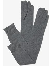 Michael Kors - Michael Kors Wool Long Gloves - Lyst