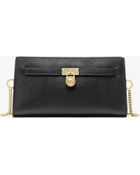 Michael Kors - Hamilton Moderne Extra-Small Leather Convertible Crossbody Bag - Lyst