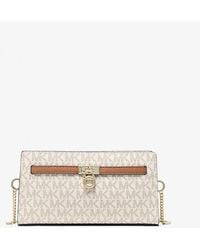 Michael Kors - Hamilton Moderne Extra-Small Signature Logo Convertible Crossbody Bag - Lyst