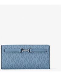 Michael Kors - Carson Large Signature Logo Wallet - Lyst
