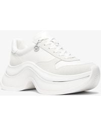 MICHAEL Michael Kors - Mk Basket Arla En Cuir Et Daim - Lyst