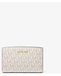 Michael Kors - Mk Bryant Medium Signature Logo Wallet - Lyst