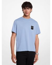Michael Kors - Mkcamiseta Gráfica De Algodón Con Logotipo - Lyst