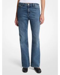 MICHAEL Michael Kors - Michael Kors Alice Mid-Rise Denim Jeans - Lyst